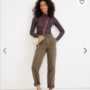 Madewell The Perfect Vintage Straight Workwear Pant